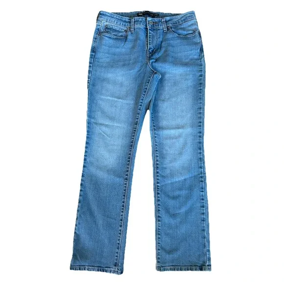 Levi Demi Curve Mid Rise Straight Jeans Size‎ 10/30 - Picture 2 of 8